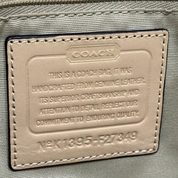 COACH Peyton Shoulder Tote Bag Saffiano Leather 27349 - Picture 12 of 14